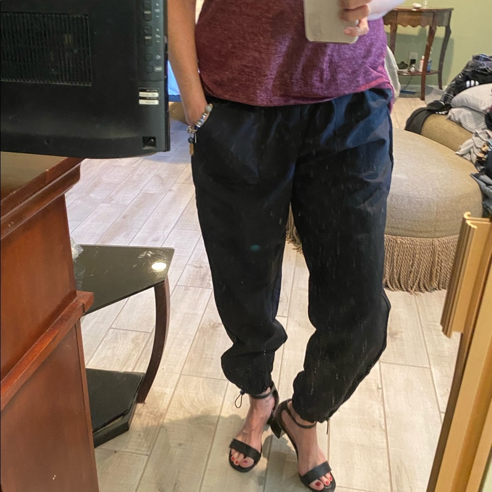 •Fashion Nova Black Joggers NWT